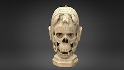 Memento Mori death, statuette, cranium, ivory, renaissance, museum, amulette, memento, mori, francecollections, allegory, ecouen, skull, noai