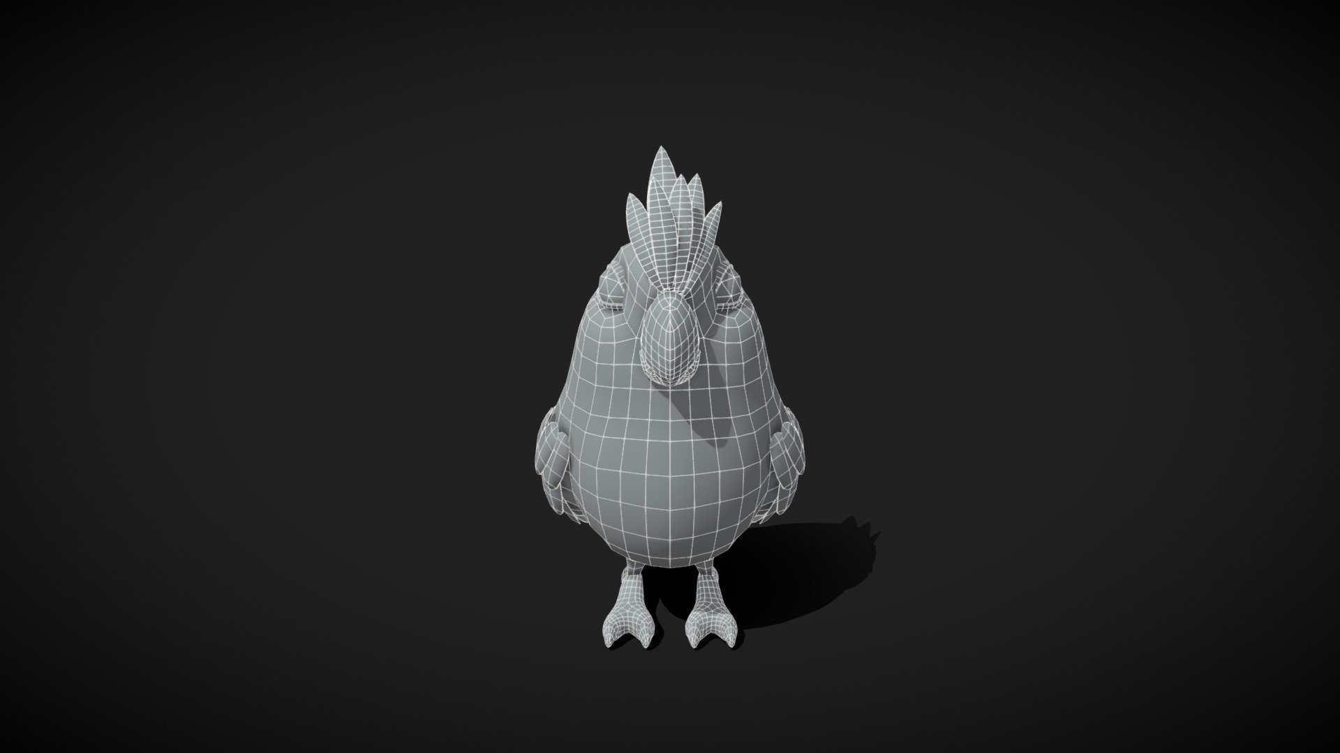 Cartoon Parrot Bird Base Mesh 3D Model  is completely ready to be used as a starting point to develop your cartoon parrot-like birds.

Good topology ready for animation.

Technical details:




File formats included in the package are: FBX, OBJ, GLB, ABC, DAE, PLY, STL, x3d, BLEND, gLTF (generated), USDZ (generated)

Native software file format: BLEND

Polygons: 4,828

Vertices: 5,192

Blender scene included.
 - Cartoon Parrot Bird Base Mesh 3D Model - Buy Royalty Free 3D model by 3DDisco 3d model