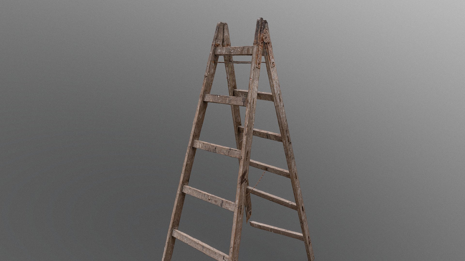 Old dirty rusty home Wooden step ladder with splatters antique vintage with broken step

photogrammetry scan (280x36mp), 2x8k textures + HD normals - Wooden step ladder vintage - Buy Royalty Free 3D model by axonite 3d model