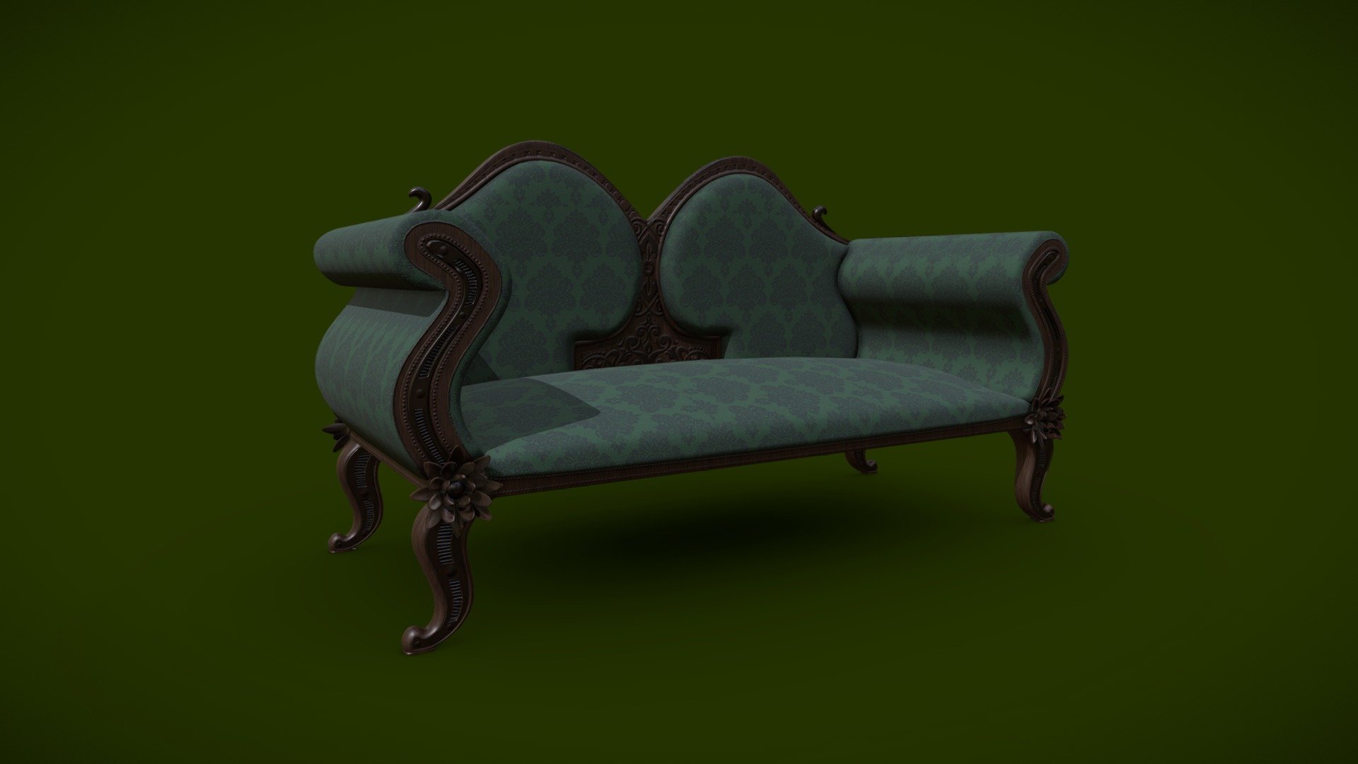 I made this for an old personal project from a couple of years ago - Classic Sofa - Buy Royalty Free 3D model by Robert Raicea (@Robert_Raicea) 3d model