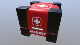 Medkit Box 4 crate, medkit, loot, box, firstaid, firstaidkit