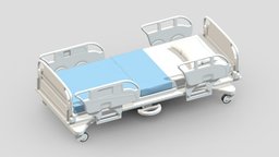 Medical Hospital Bed scene, room, device, instruments, set, element, unreal, laboratory, generic, pack, equipment, collection, ready, vr, ar, hospital, realistic, science, machine, engine, medicine, pill, unity, asset, game, 3d, pbr, low, poly, medical, interior