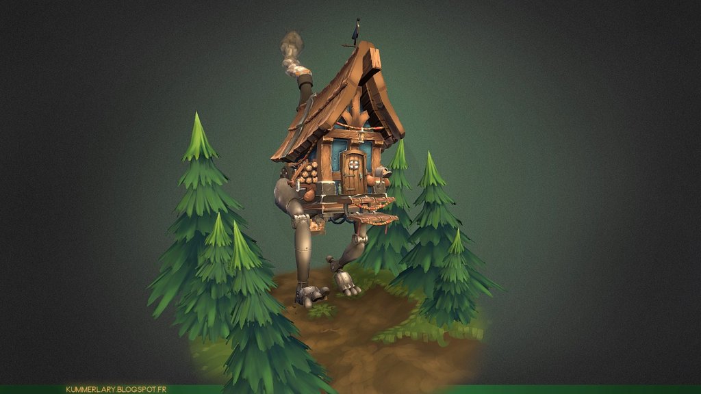 Personal project inspired by the &ldquo;Howl's Moving Castle