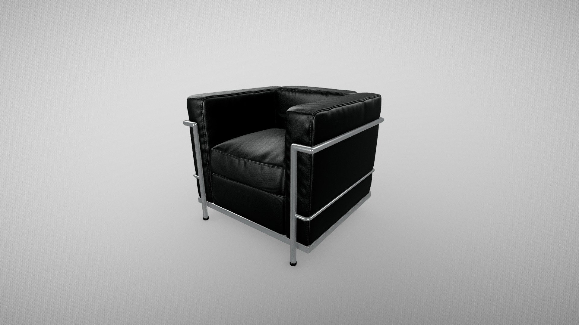 Le Corbusier LC2 Armchair model
VR and game ready for high quality Architectural Visualization - Le Corbusier LC2 Armchair - 3D model by Invrsion 3d model