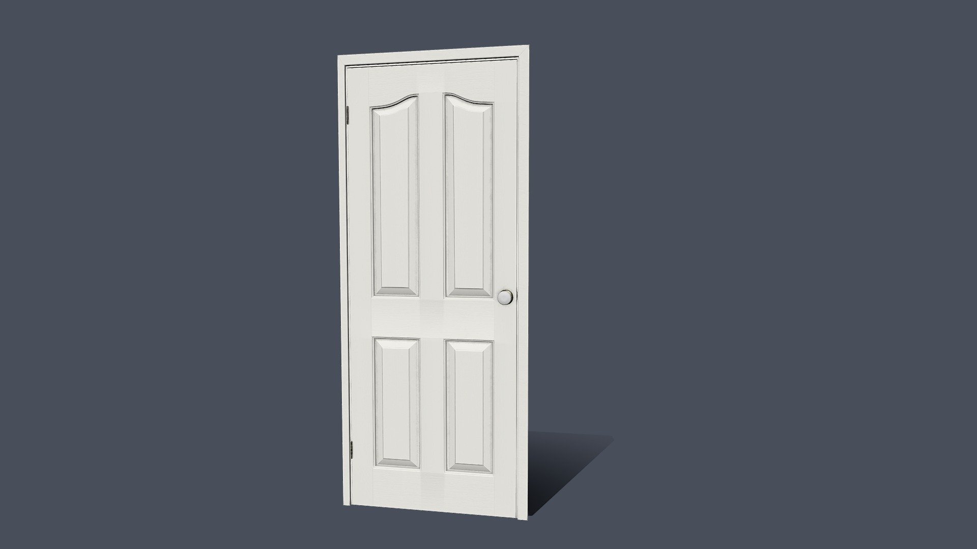 Door 001 and door frame for use in architecture scenes or projects

To scale in CM

Door x5 textures 4096 x 4096 pixels   AO, DIFFUSE, METAL, ROUGHNESS, NORMAL

DoorFrame x4 textures 4096 x 4096 pixels DIFFUSE, METAL, ROUGHNESS, NORMAL - Door 001 - Buy Royalty Free 3D model by Philip Gilbert (@PhilipAGilbert) 3d model