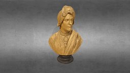 Plaster Cast Bust of Duleep Singh sikh, lahore