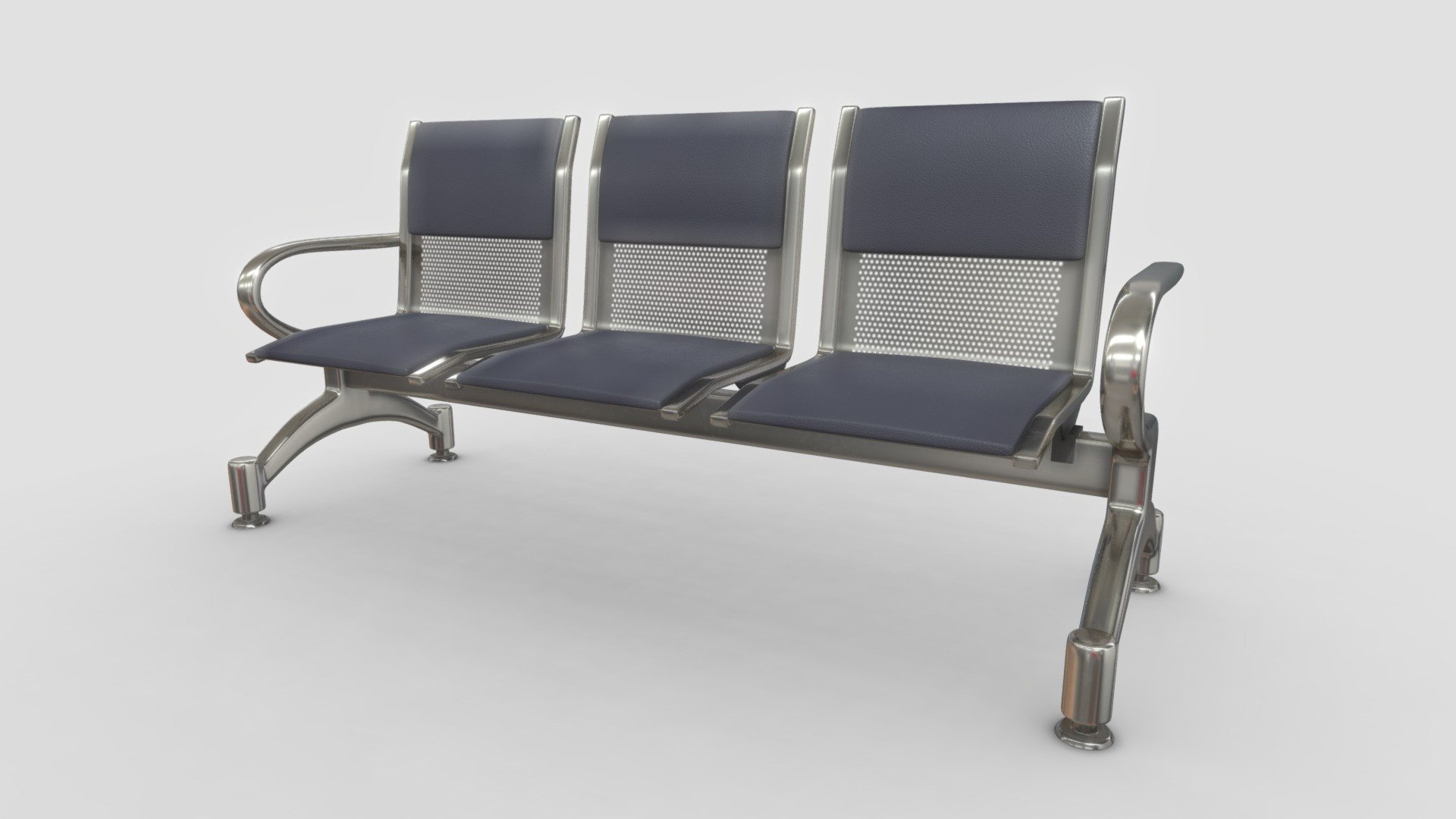 Waiting bench ,with  subdiv level 02 and Texture size 4096.
for show and render not for gamse. 
I include Fbx file that you can subdivide the model 3d model