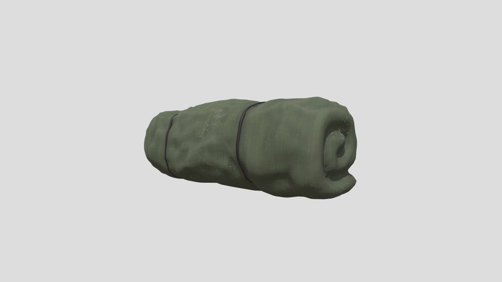 A quick, low-poly model of some rolled military tarp that I sculpted in Blender. Decided to make one since I couldn’t find any models of this despite being a rather prominent feature on a lot of Cold War/Modern MBTs and other military vehicles. Very quick and dirty texture job in Substance.

Please feel free to leave constructive criticism as to how I could improve the model as this is my first model that isn’t a hard surface, so I would love to improve and upload a better version along with some more props/equipment 3d model