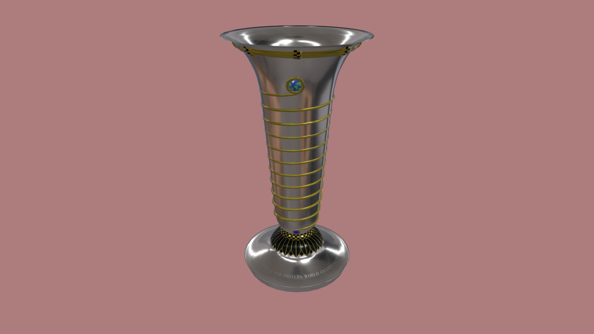 Formula 1 World Championship Trophy - Formula 1 World Championship Trophy - 3D model by Easterlighting 3d model