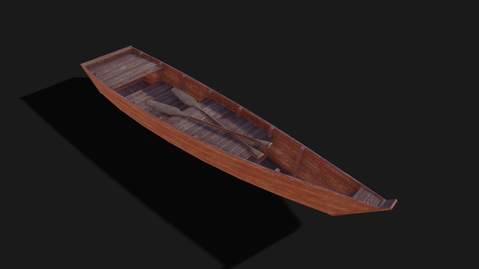 (Note : This model is just a preview, Good topology and lowpoly 3D model “PBR Lowpoly Wooden Boat V.1 Game Ready” are packed in Additional File Below)

PBR Lowpoly Wooden Boat V.1 ArchiViz and Game Ready 3D model for your 3d asset or 3d project it also suitable for any visual production, game assets, VR, AR, exterior rendering, advertising, and illustration. made in blender 3.5 and rendered with Cycles render engine. With 5 different color maps, you can get creative and easly change the model color .

3D File Formats:

NOTE : All the texture (Texture Maps) are packed into a one Zip file called &ldquo;Textures