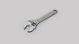 Craftsman Adjustable Wrench mechanic, nuts, bolts, key, mechanical, tools, wrench, tool, auto, nutsbolts, car, workshop