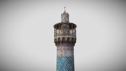 Minaret tower, muslim, architectural, towers, moss, prayer, minaret, mnr, minar, muslim-art, minare, mosques, goldasteh, gldsth