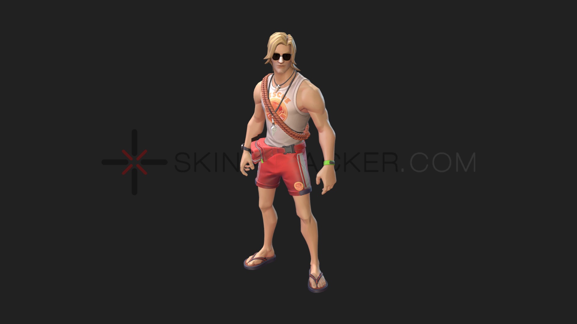 Sun Tan Uploaded for Skin-Tracker.com - Fortnite - Sun Tan Specialist - 3D model by Skin-Tracker (@stairwave) 3d model