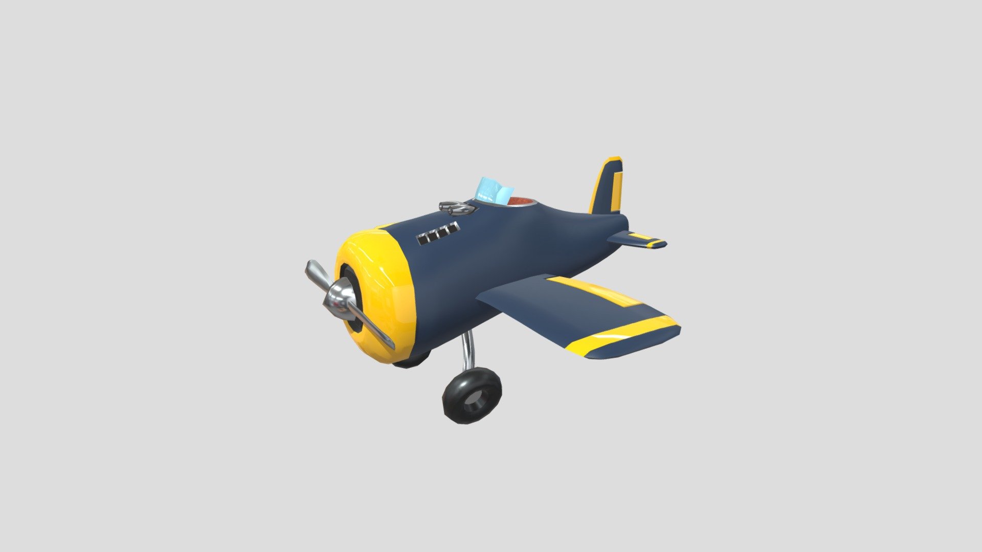 3d Plane - Cute Cartoon Stylized
Model by Nenad Resanovic
Textures by Nenad Resanovic

You whant to buy this model?
Feel free to contact me on nenadresanovic85@gmail.com - 3d Plane - Aircraft - Cute - Cartoon - Stylized - 3D model by SpeechGlitch 3d model