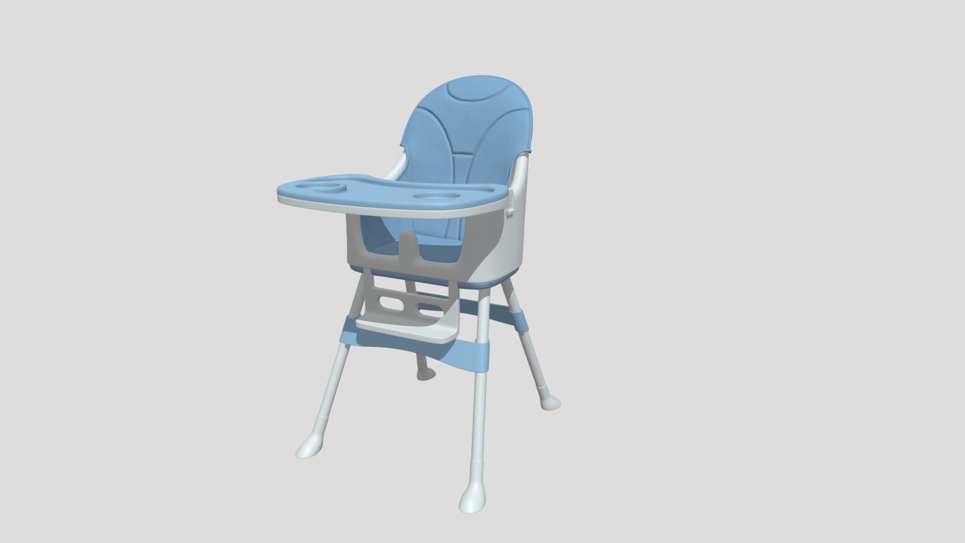 Format : FBX

Textures(2k PNG files, 2048*2048 ) include: base color , roughness and normal map

Polygon count: 55662

Everything is merged into one object

UV mapped(overlapping) - Baby Dining High Chair - Buy Royalty Free 3D model by Chloe-Li-3D 3d model