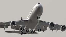 Boeing 747-8i (ground version) boeing, airplane, airliner, aircraft, jet, commercial, 747, jumbo, 748, lufthansa, flying-vehicle, 747-8, boeing-747, fly, plane, jumbojet, superjumbo, 8i, 747-8i