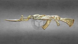 AK47 K TRANSFORMER Goldish crossfire