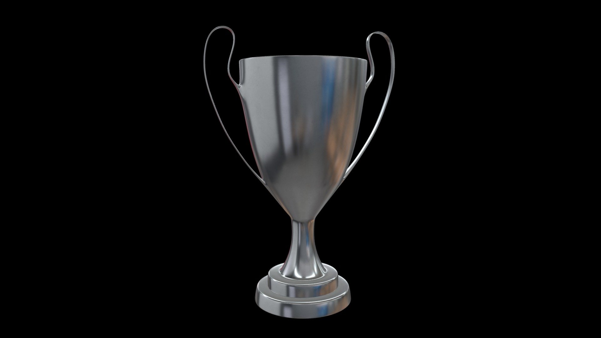 === The following description refers to the additional ZIP package provided with this model ===

Trophy cup 3D Model, nr. 3 in my collection. Production-ready 3D Model, with PBR materials, textures, non overlapping UV Layout map provided in the package.

Quads only geometries (no tris/ngons).

Formats included: FBX, OBJ; scenes: BLEND (with Cycles / Eevee PBR Materials and Textures); other: png with Alpha.

1 Object (mesh), 1 PBR Material, UV unwrapped (non overlapping UV Layout map provided in the package); UV-mapped Textures.

UV Layout maps and Image Textures resolutions: 2048x2048; PBR Textures made with Substance Painter.

Polygonal, QUADS ONLY (no tris/ngons); 16898 vertices, 16900 quad faces (33800 tris).

Real world dimensions; scene scale units: cm in Blender 3.1 (that is: Metric with 0.01 scale).

Uniform scale object (scale applied in Blender 3.1) 3d model
