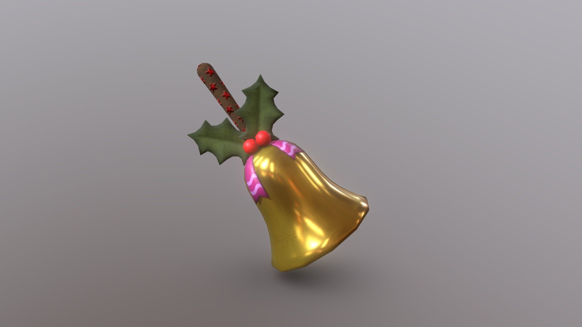 Jingle Bells | 09 #3December 2018 Modeled in 3DsMax and texturized in Substance Painter 3d model