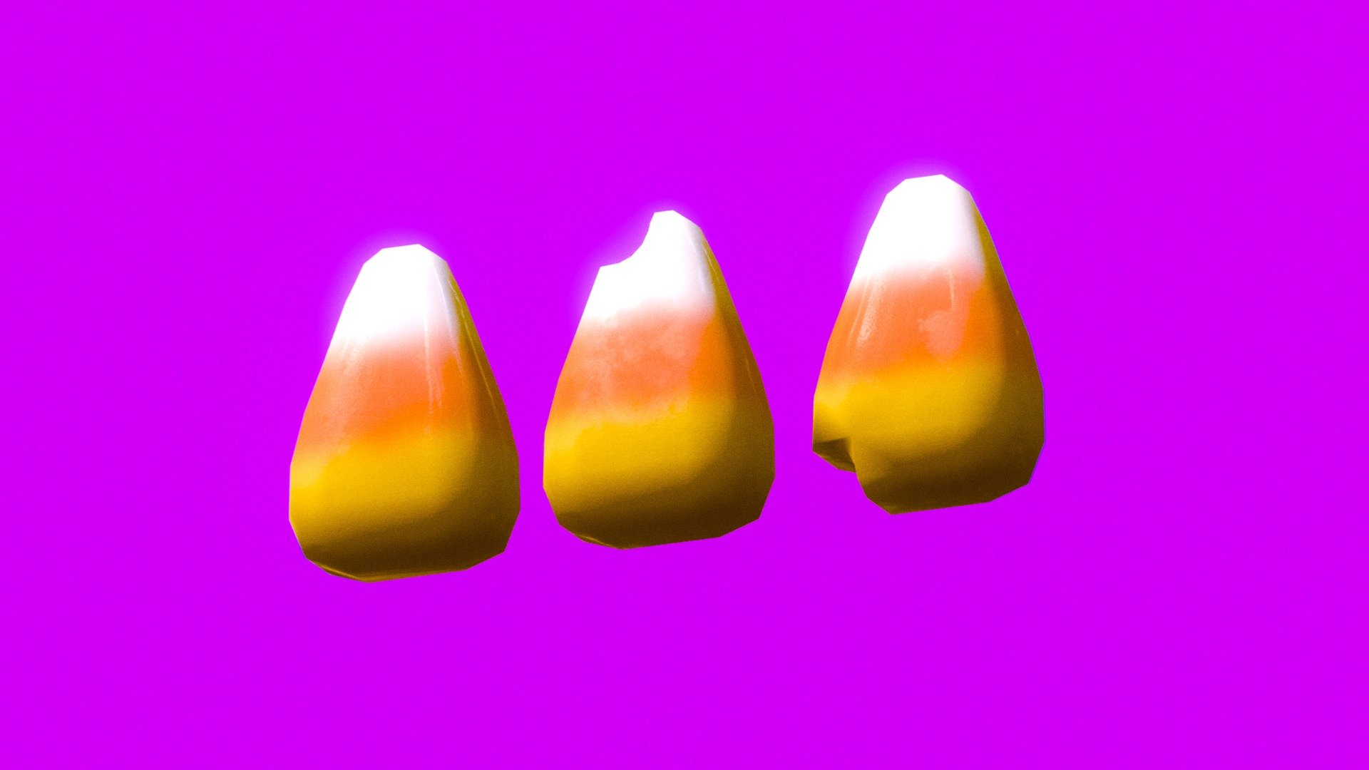 CANDYCORNS - Download Free 3D model by Leo Isidro (@leo.isidro3) 3d model