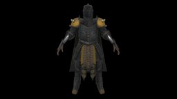 Knight (Degree Course Assignment) character, highpoly, knight
