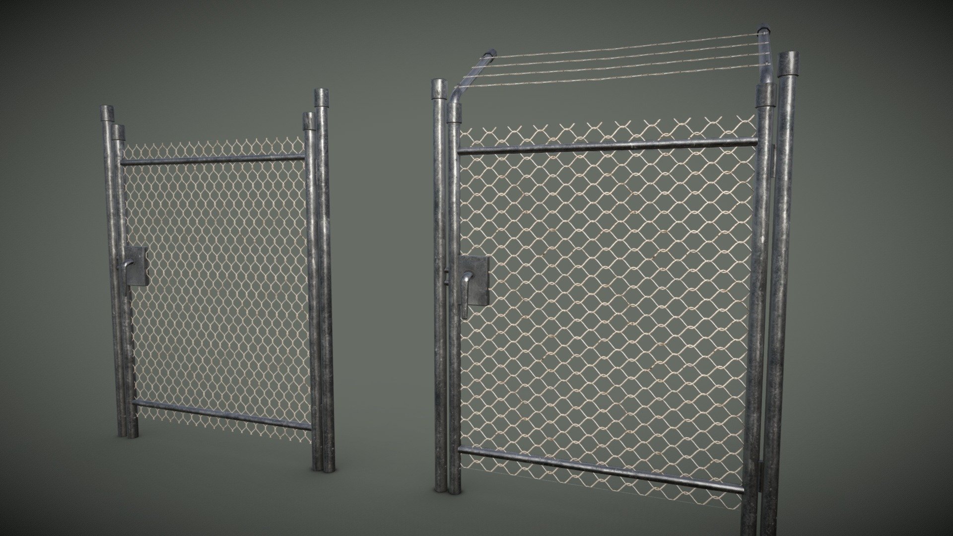 metal mesh gates 1 gates Polygons 729 Vertices 747

2 gates Polygons 487 Vertices 485 - metal mesh gates Low-poly 3D model - Buy Royalty Free 3D model by Svetlana07 3d model