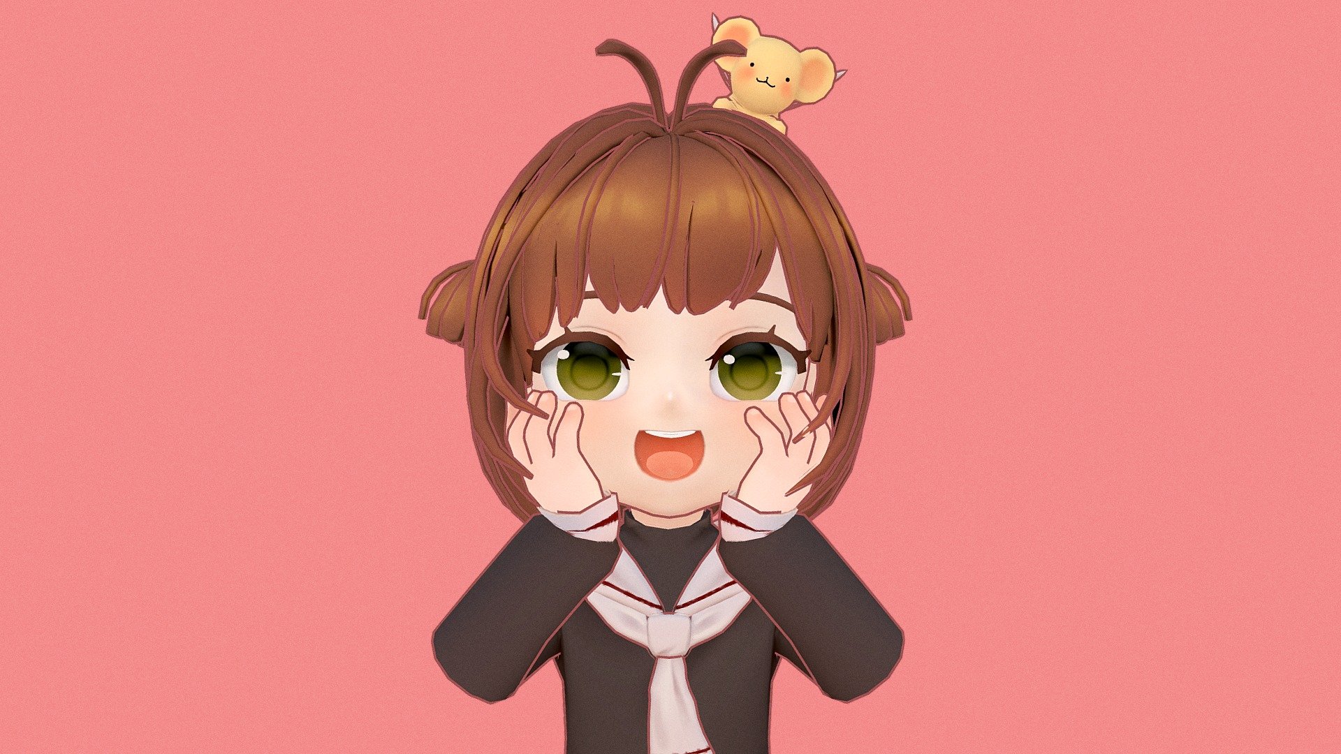 This is a fan art of my favorite character, Cardcaptor Sakura.
I loved her ever since i was young. Hope you guys love it as i do 3d model