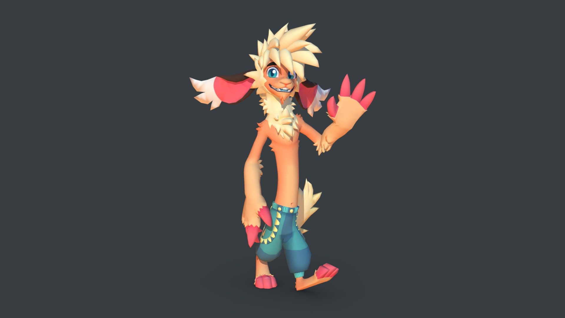 VRChat avatar of my monster sona

Made in Blender - Monster Dude v.2 - 3D model by SleepyPineapple 3d model