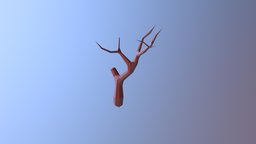 Low Poly Dead Tree tree, low-poly, lowpoly