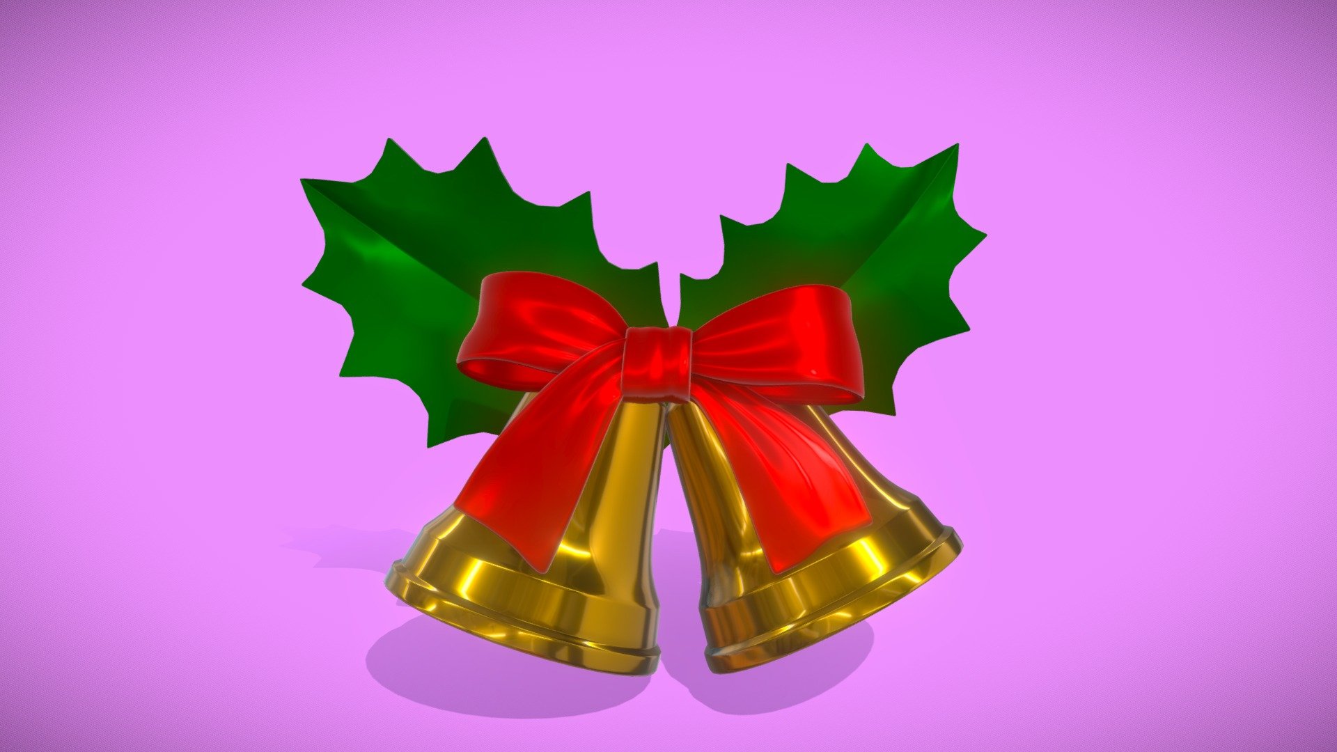 christmas bell - Buy Royalty Free 3D model by ostrich (@gohean33) 3d model