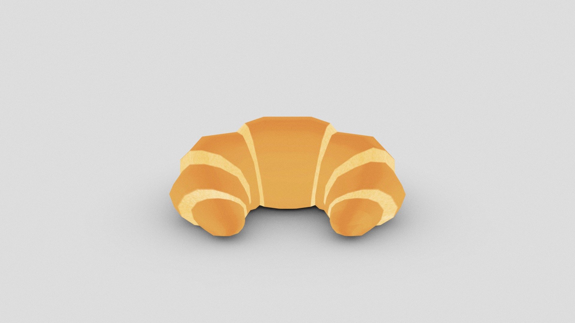Croissant - Croissant - Download Free 3D model by nathanielmoore 3d model