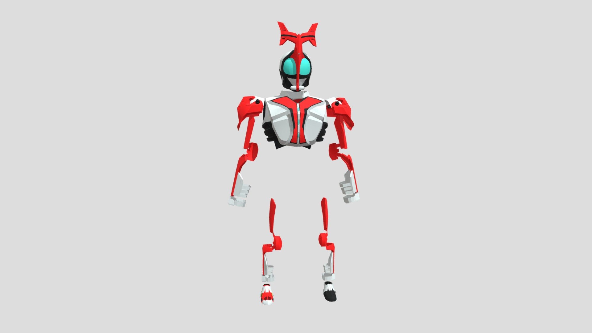 full suit Kabuto hyper form - Full suit Kabuto hyper form - 3D model by GunGin 3d model