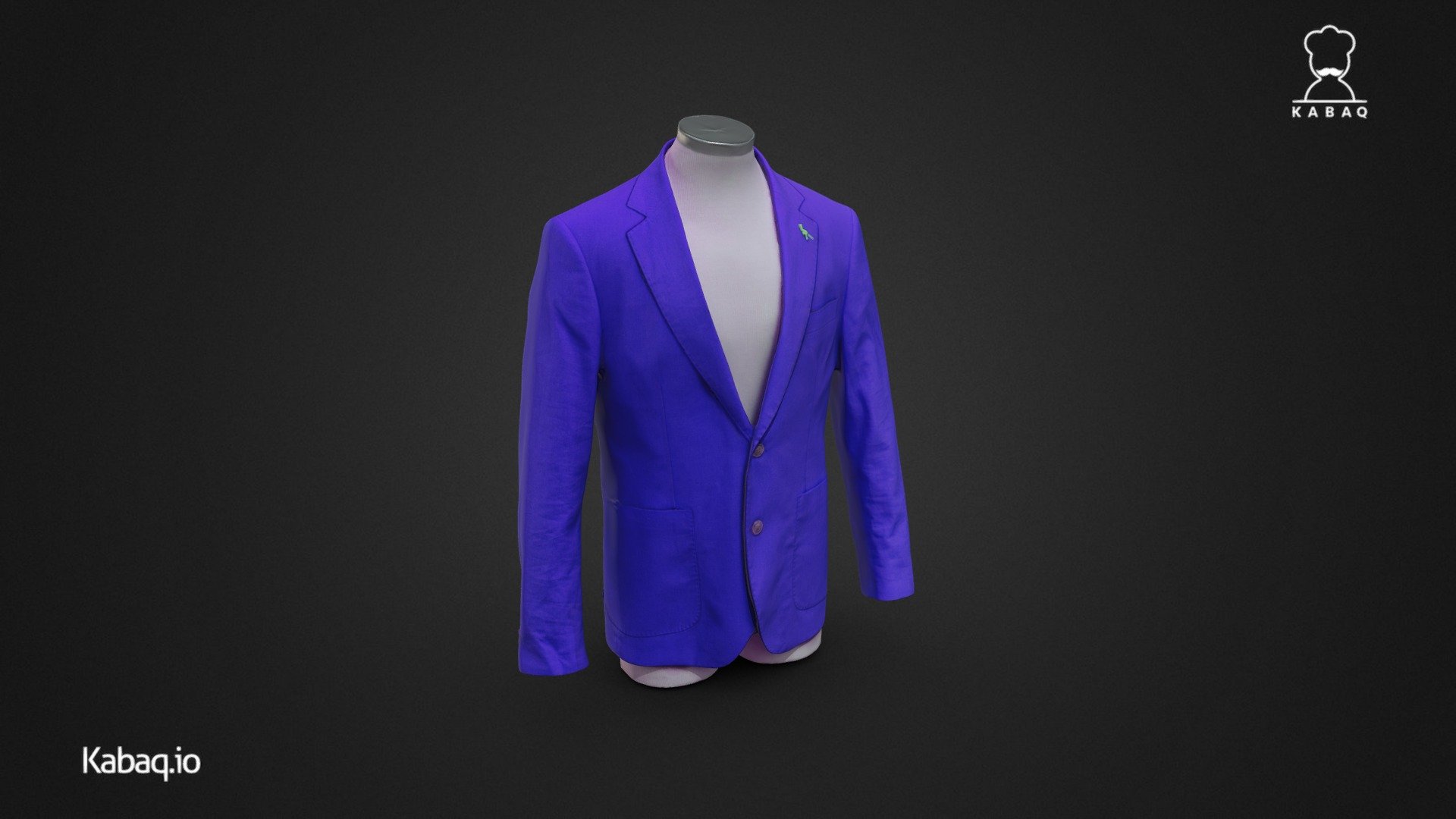Blazer - Purple - 3D model by Kabaq Augmented Reality Food (@kabaq) 3d model