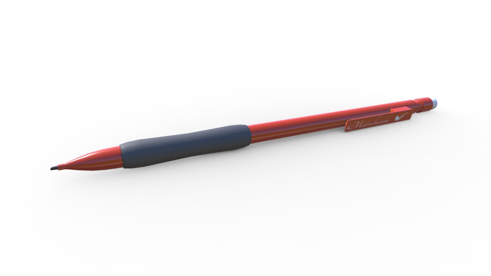 A low poly model of a mechanical pencil. This model consists of only 1,276 polygons.

Features:




Only 1,276 polygons

All quad geometry, no tris or n-gons

Clean topology

Detailed with high quality 4K PBR textures (Multiple Albedo/Color, Normal, Roughness &amp; Ambient Occlusion)

Organized, non-overlapping UV Mapping
 - Mechanical Pencil - Buy Royalty Free 3D model by Meerschaum Digital (@meerschaumdigital) 3d model