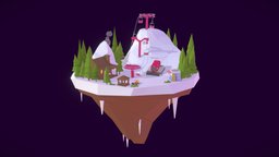 Cartoon Low Poly Slope Resort kit, vehicles, forest, toon, winter, set, snow, pack, christmas, resort, nature, uvw, illustration, slope, x-mas, snowcat, firtree, renderbunny, texturing, low-poly, cartoon, asset, game, vehicle, art, texture, lowpoly, gameart, stone, cinema4d, c4d, simple