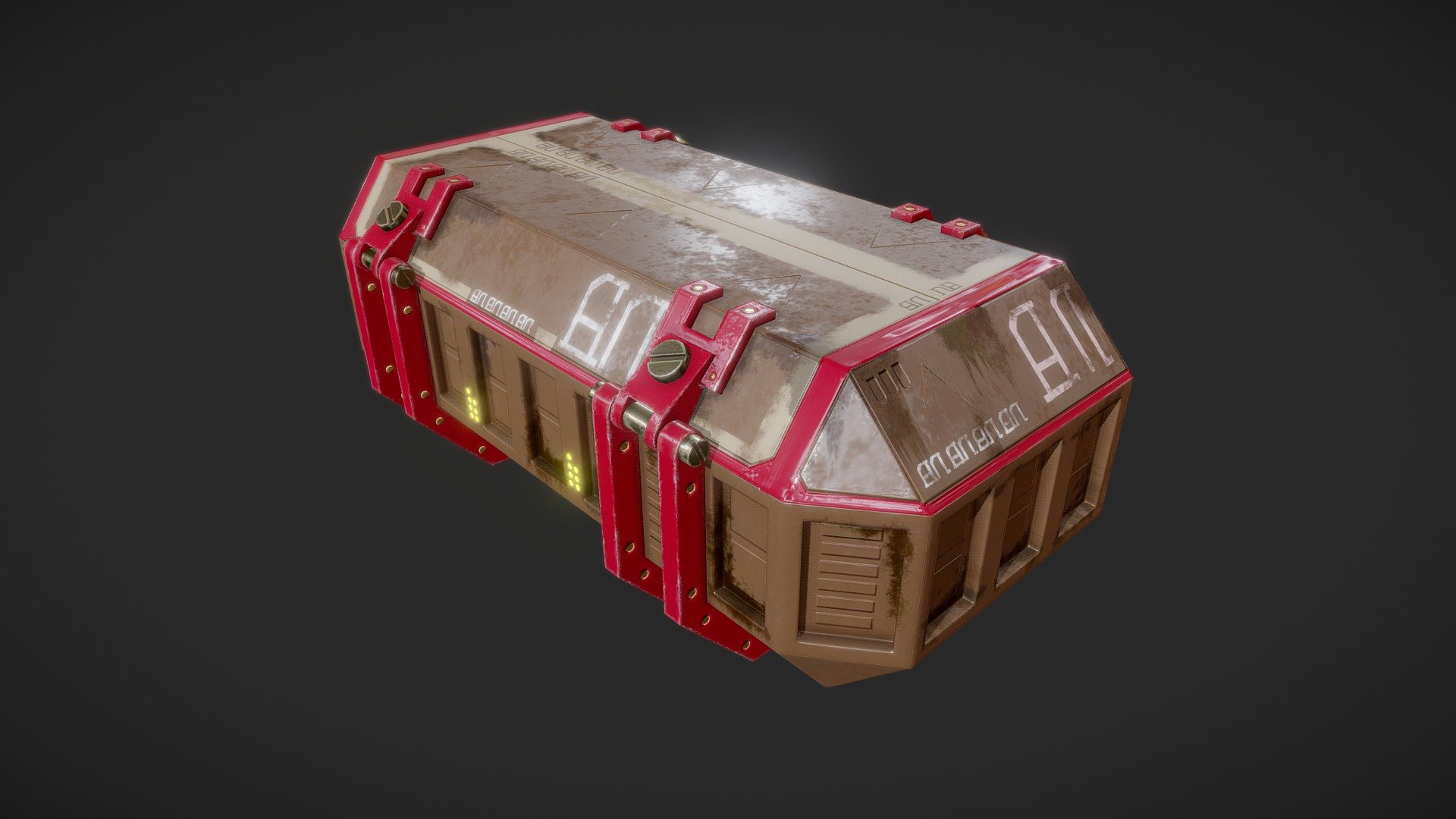 2k textures

The design based on a concept Copyright to Insomniac Games - Scifi Container - 3D model by barnabas (@barna983) 3d model