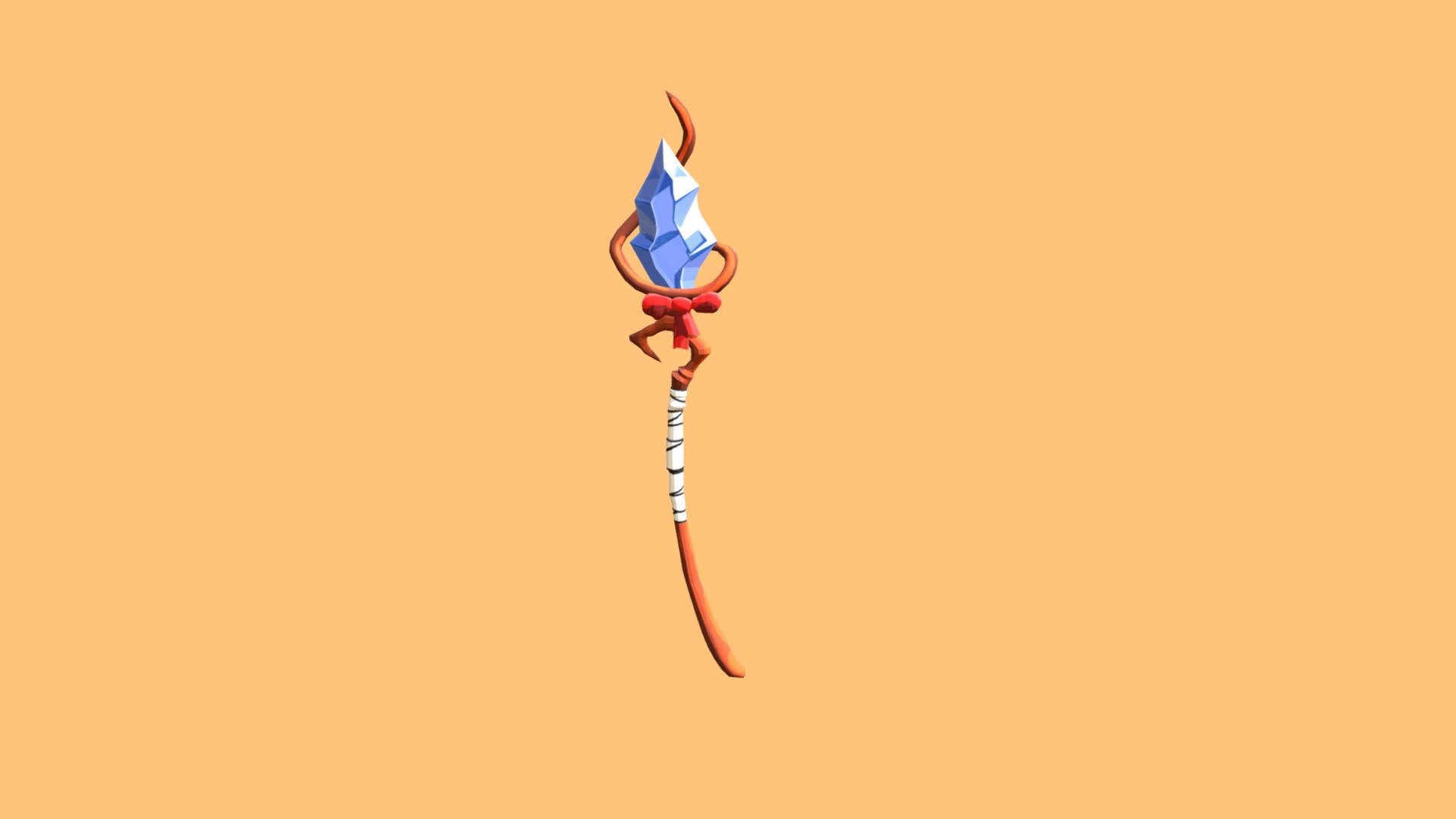 Crystal staff from the Epic Battle Fantasy series.

 - Crystal Staff - Buy Royalty Free 3D model by darkevil802 3d model