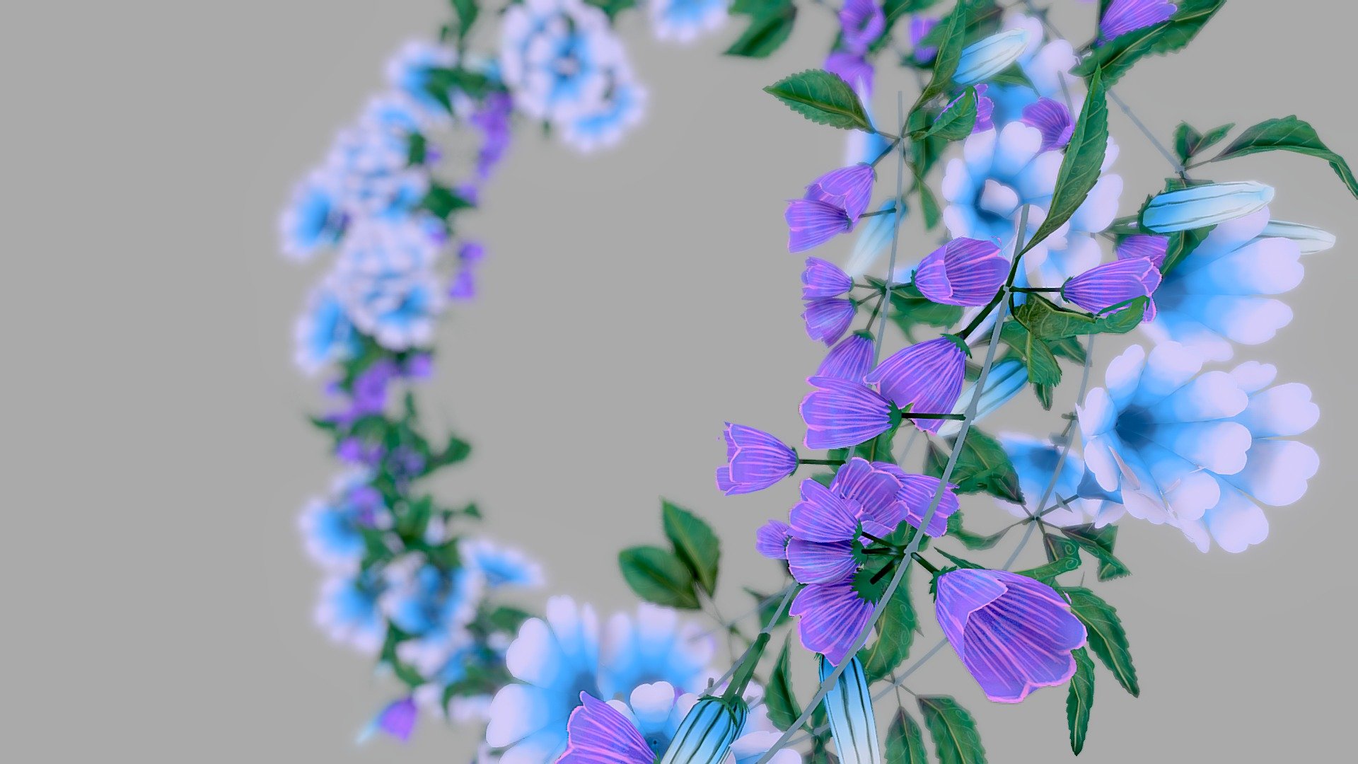 Low poly handpainted decorative wreath
Please like &lt;3 - Spring Flowers 2 - Buy Royalty Free 3D model by NatalieV 3d model