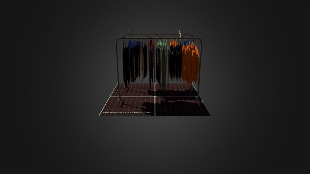 Some clothing for outside the shop - Shop Clothing - 3D model by Bram Delaey (@bram.delaey) 3d model