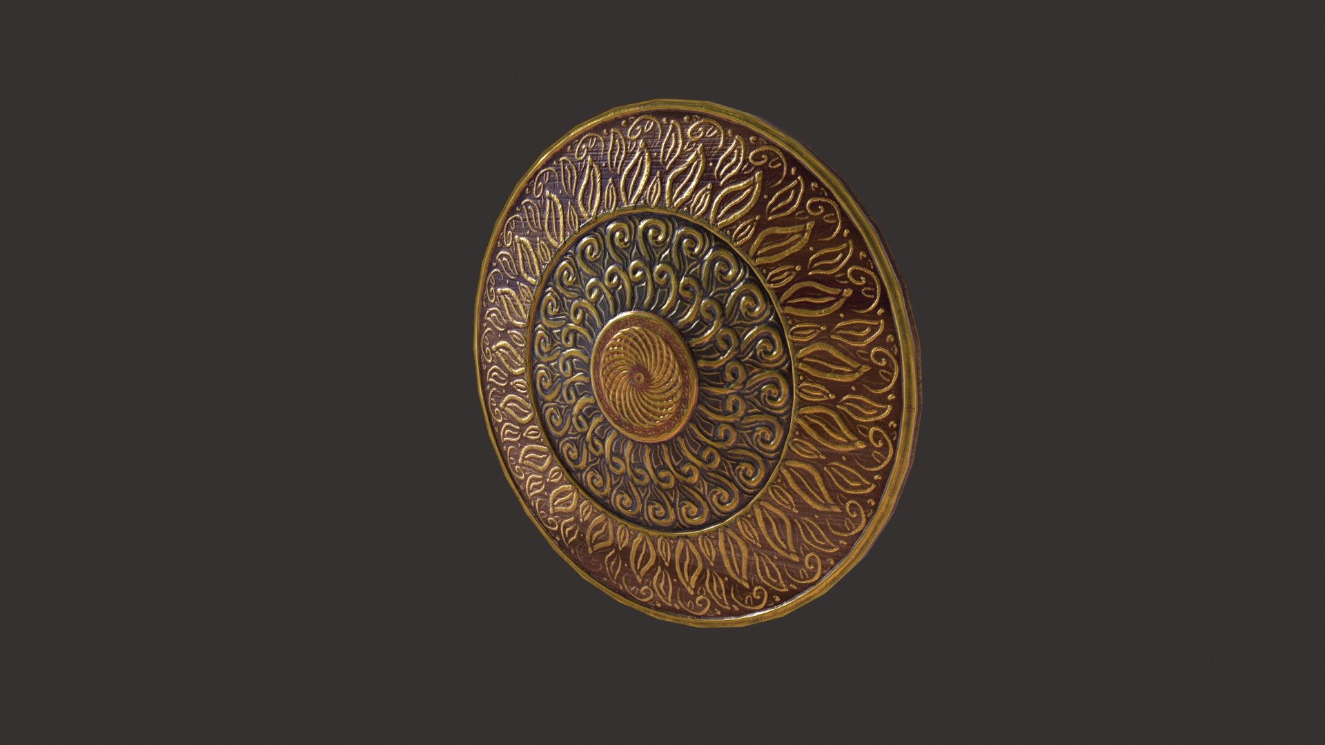 Shield Roman - Shield - Buy Royalty Free 3D model by dsv86 3d model