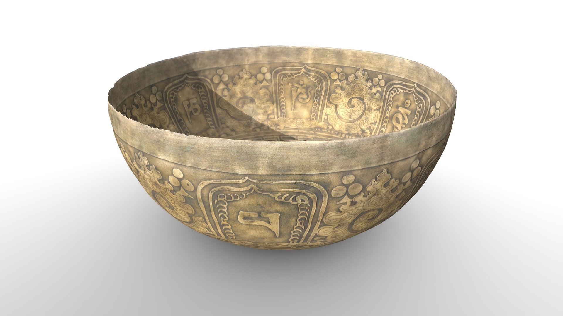 Tibetan Singing Bowl made of bronze, purchased from Golden Temple Singing Bowls and Healing Center (in Nepal)

Also known as the Standing Bell, used for religous (Buddhist) and &ldquo;spiritual