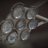 Old Operating Lamp lights, operation, lamps, old, asylum, operating, substance, 3dsmax, substance-painter