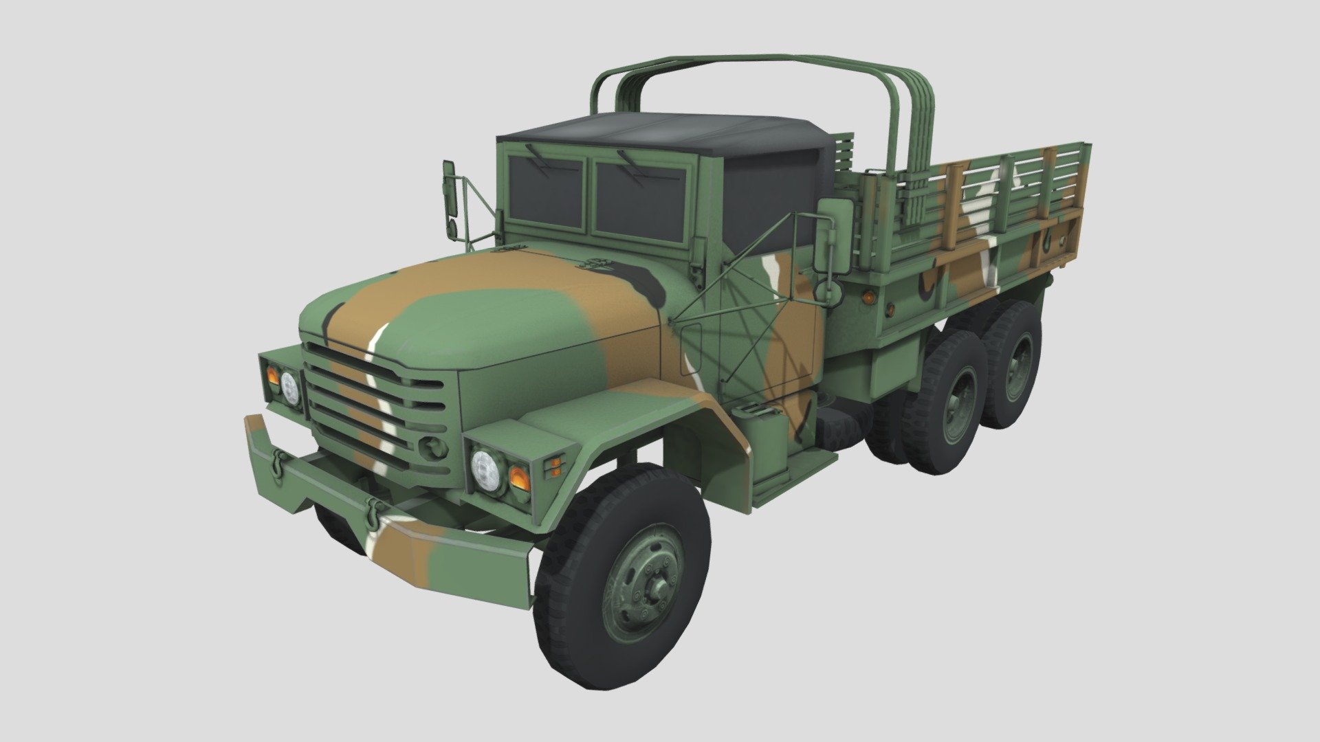 Kia K-518 (KM250 Armoured) Utility Truck - K-518 - 3D model by Uniform008 3d model