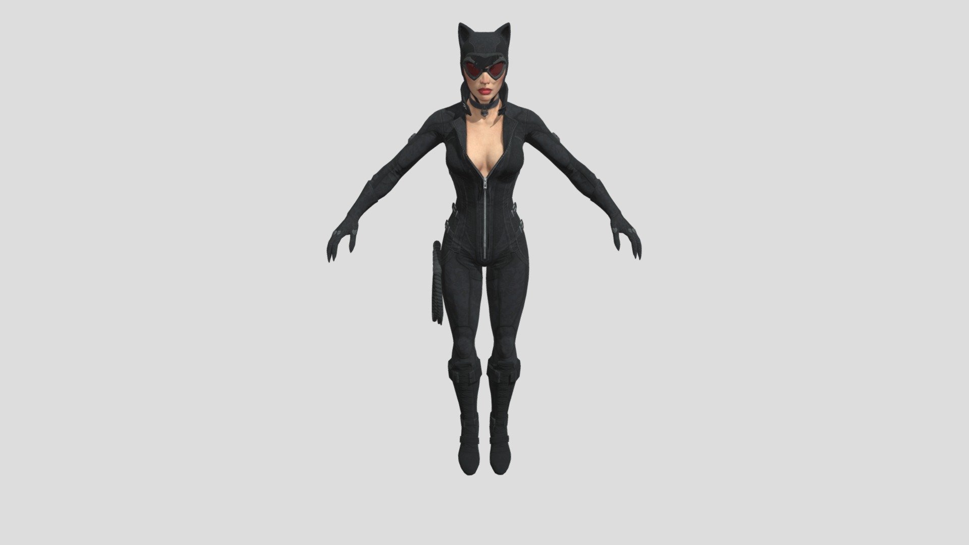 Batman Arkham City: Catwoman 3D Model free download by E.W. amazing games for Unity and Unreal Engne! - Batman Arkham City: Catwoman - Download Free 3D model by EWTube0 3d model