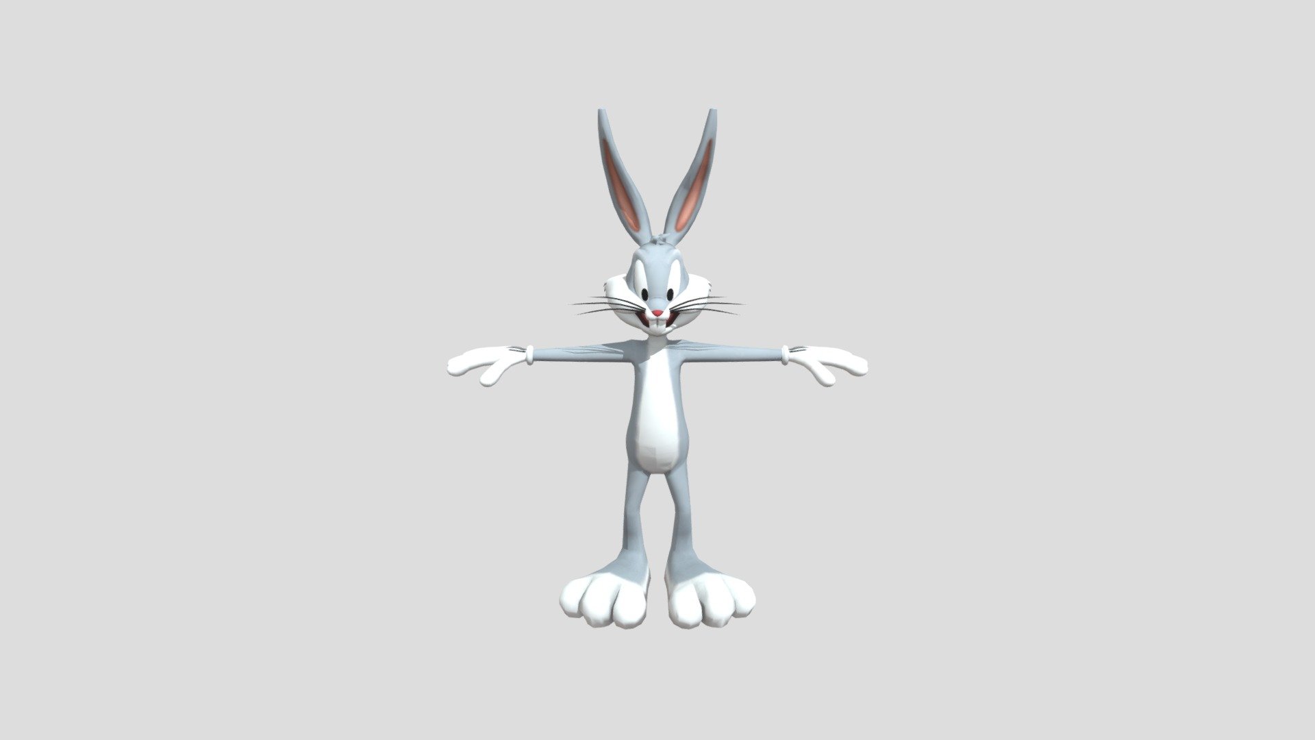 :) - Looney Tunes World Of Mayhem Bugs Bunny - Download Free 3D model by Neut2000 3d model