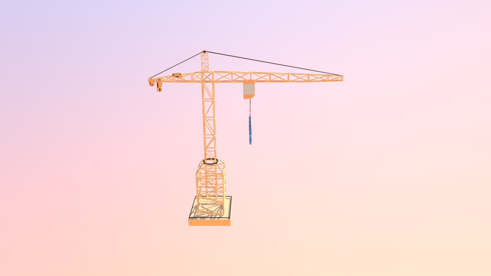 This is my first project and I hope you enjoy it
Thank you :) - Building crane low poly - Download Free 3D model by Mostafa Hamed (@misohamed252) 3d model