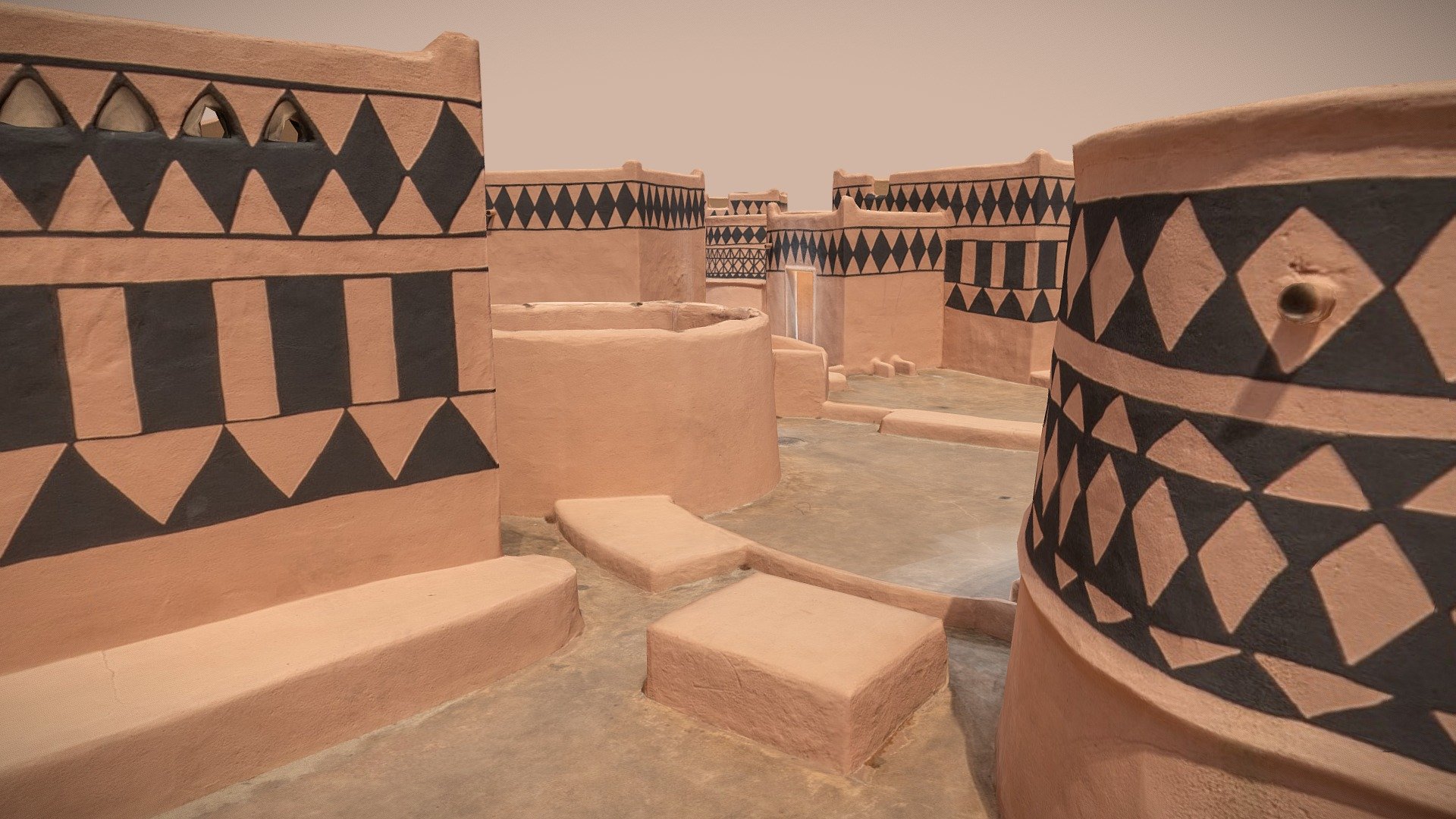 made wit photogrammetry - Traditional House in Burkina Faso - 3D model by Tokoyoshi06 3d model