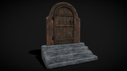 Rustic Hearth Door