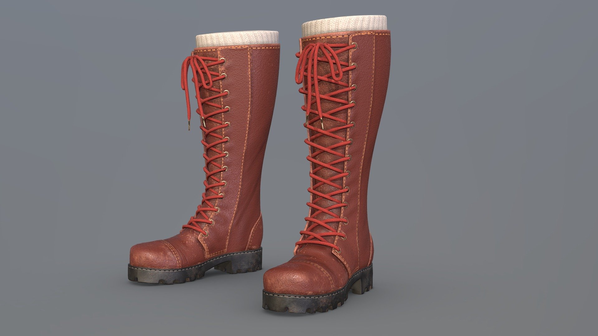 This 3D model features a highly-detailed and accurate representation of Lara Croft's classic boots. These iconic boots were first introduced in the original Tomb Raider video game series and have since become a staple of Lara Croft's iconic look.

The model is rendered in high-quality and features a range of intricate details, from the laces and buckles to the subtle wear and tear of the leather. The boots are modeled to scale, ensuring that they are as close to the real thing as possible.

Whether you're a fan of the Tomb Raider series or simply appreciate high-quality 3D models, this Lara Croft Classic Boots model is sure to impress. With its attention to detail and faithful representation of an iconic piece of gaming history, it's a must-have for any 3D modeling enthusiast 3d model