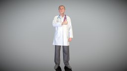 Mature doctor with thumb up 384 archviz, scanning, surgical, people, clinic, doctor, visualization, realistic, uniform, surgery, medicine, sale, malecharacter, male-human, mature, photoscan, realitycapture, photogrammetry, pbr, lowpoly, scan, man, medical, human, male, highpoly, , scanpeople, deep3dstudio, realityscan, scanphotogrammetry